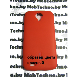 Xiaomi Mi3 чехол силиконовый Cherry, красный