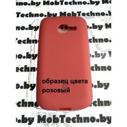 Lenovo P780 чехол силиконовый (красный)