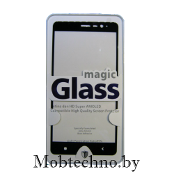 Meizu M3s mini защитная стекло 2D, черный