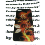 Apple iPhone 5 5s защитная пленка (цветок)