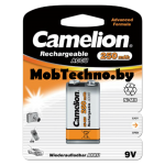 Аккумулятор Camelion 6F22 NH-9V250BP1, 9V, 250 mAh Крона