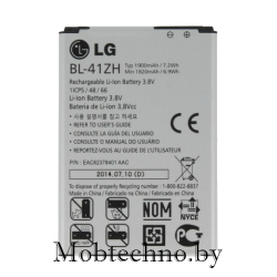 LG Leon H324 аккумулятор оригинал BL-41ZH