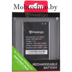 Prestigio MultiPhone PAP3400DUO аккумуляторная батарея оригинал