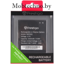 Prestigio MultiPhone PAP5501DUO аккумуляторная батарея оригинал