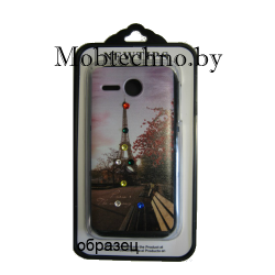Sony Xperia J ST26 чехол пластиковый с рисунком