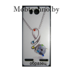 Huawei Ascend G600 чехол пластиковый с рисунком (кулон)