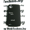 HTC Desire 300 чехол пластиковый, черный