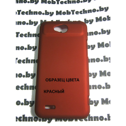 Sony Xperia Z1 L39h C6902 чехол-накладка пластиковая, красный