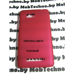 HTC Desire 300 чехол пластиковый, розовый