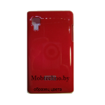 Sony Xperia J ST26i чехол-накладка пластиковый, красный