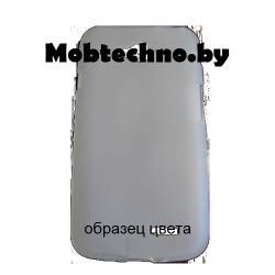 HTC Desire 610 чехол силиконовый, белый