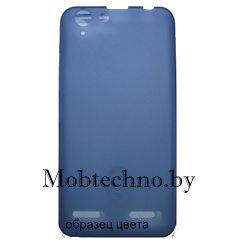 Lenovo K5 Plus A6020 чехол силиконовый Exp2, синий