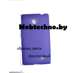 Microsoft Lumia 640 чехол силиконовый JUST, фиолетовый