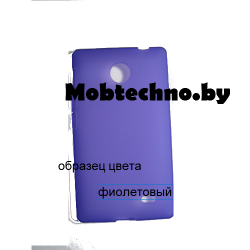 Microsoft Lumia 640 чехол силиконовый JUST, фиолетовый