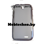 HTC Desire 310 чехол силиконовый, прозрачно-белый