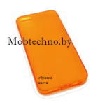 Nokia Asha 311 чехол силиконовый Silco, оранжевый