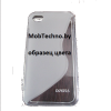 Alcatel One Touch Idol Mini 6012  чехол силиконовый, пр-белый