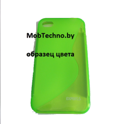 Nokia Lumia 720 чехол силиконовый волна, зеленый