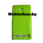 Sony Xperia E1 E1 Dual D2005 чехол силиконовый, зеленый