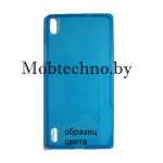 Alcatel One Touch X'Pop 5035 чехол силикон Just, голубой