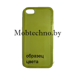 Microsoft Lumia 535 чехол силиконовый Fine 0.3mm, желтый