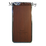 Apple iPhone 6 Plus чехол-накладка пластиковая с вставкой, коричневый2