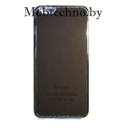 Apple iPhone 6 Plus чехол-накладка пластиковая с вставкой, коричневый
