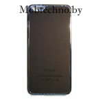 Apple iPhone 6 Plus чехол-накладка пластиковая с вставкой, коричневый
