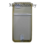 Apple iPhone 5 5s чехол силиконовый с кармашком, золото