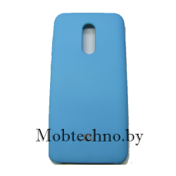 Xiaomi RedMi Note 5 Pro чехол силиконовый Original, голубой