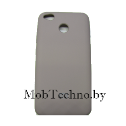 Xiaomi RedMi Note 5 Pro чехол силиконовый Original, серый