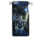 Apple iPhone 6 Plus чехол-накладка силиконовая с рис Cherep