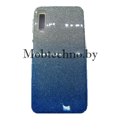 Samsung Galaxy A7 (2018) SM-A750f чехол силиконовый SB2, голубой