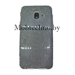 Samsung Galaxy J6 (2018) SM-J600 чехол силиконовый SB, серебро