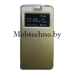 ZTE Blade L3 чехол-флип Experts2, золото