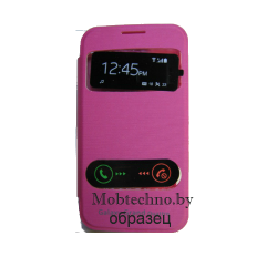Lenovo A830 IdeaPhone чехол-книга FC, розовый