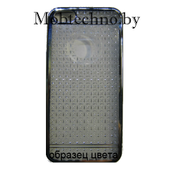 Apple iPhone 5S чехол силиконовый Straz2, серебро