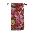 HTC One min2 (M8) чехол силиконовый с рисунком Roza1