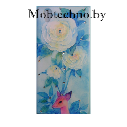 Samsung Galaxy S5 SM-G900 чехол силиконовый со стразами рис 55