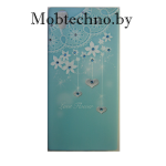 Apple iPhone 5 5S чехол силиконовый со стразами рис 56