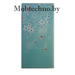 Microsoft Lumia 540 чехол силиконовый со стразами рис 56