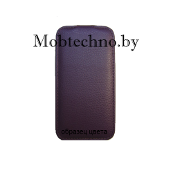 Explay Rio чехол-флип Gecko, фиолетовый