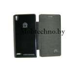 Huawei Ascend P6 чехол-книга Experts (бок), черный