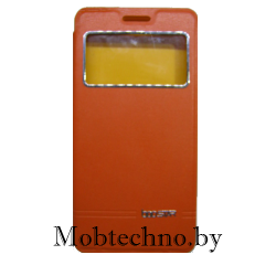 Samsung Galaxy A8 sm-A800f чехол-книга Boostar, оранжевый