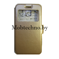 Meizu M5 чехол-книга Experts, золото