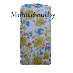 Microsoft Lumia 640 чехол-флип Armor, желтые цветы