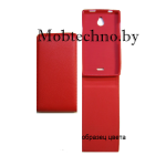 Nokia X2 чехол-флип с силиконовым креплением MG, красный