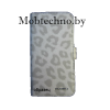 Apple iPhone 5 5s чехол-книга Nuoku с пленкой, белый