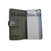 Apple iPhone 5 5s чехол-книга Nuoku с пленкой, белый
