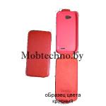 Nokia X чехол-книга с силиконовым креплением, красный